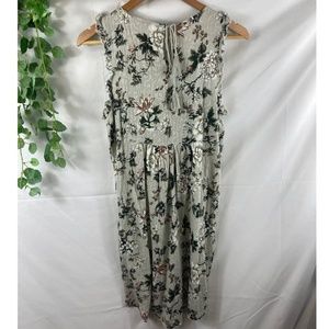 Lucky Brand floral babydoll mini dress